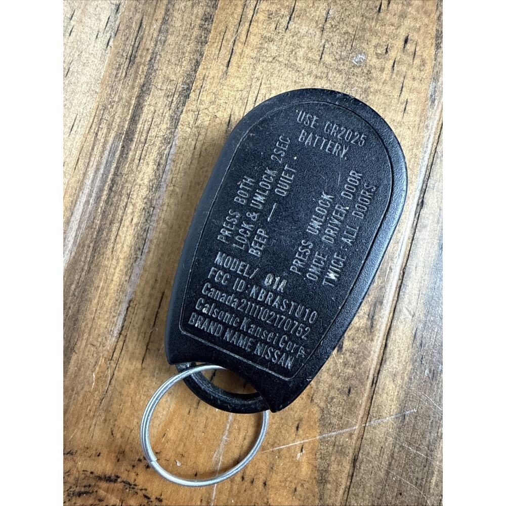 OEM 2001 Nissan Frontier Pathfinder XTERRA Remote Key FOB Model 01A Unlock GUC - Picture 3 of 7